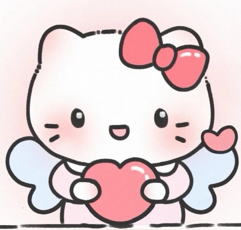 avatar mèo hello kitty vô tri 4