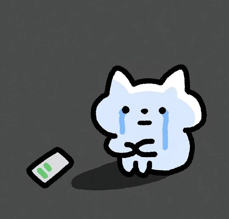 avatar mèo khóc meme 7