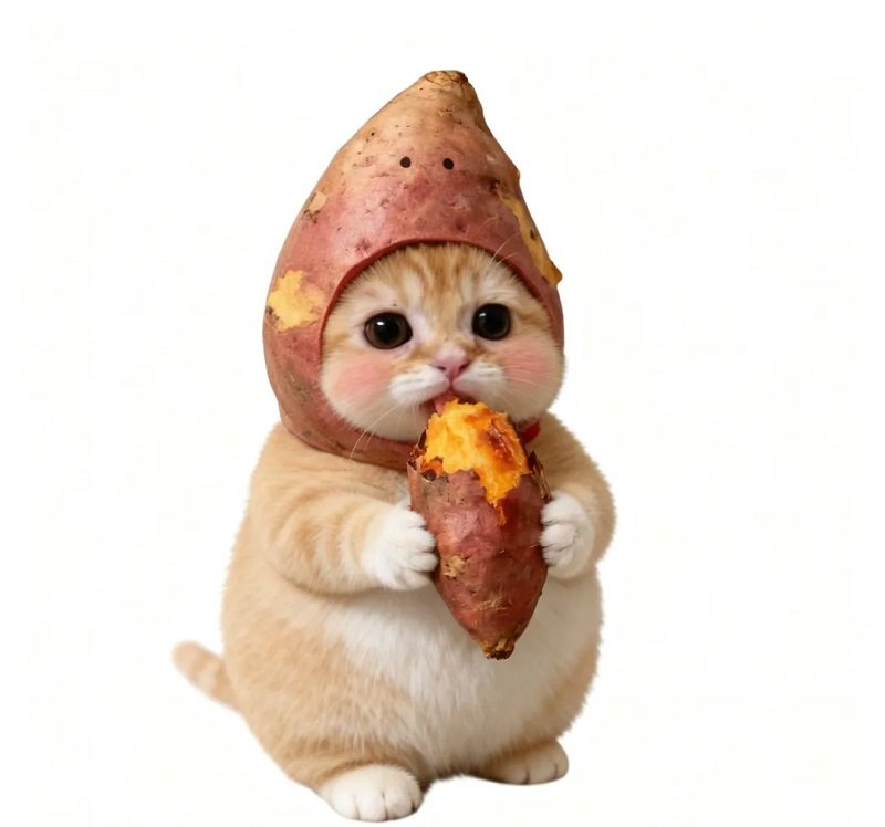 avatar mèo vô tri chibi 5