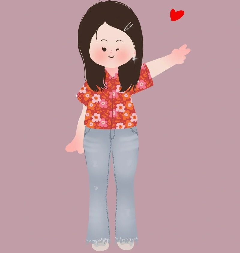 avatar nhóm 6 người nữ vô tri 11