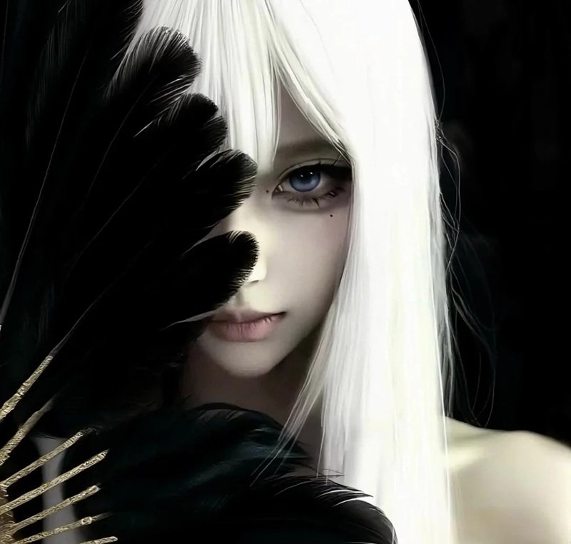 avatar nữ ngầu che mặt 21