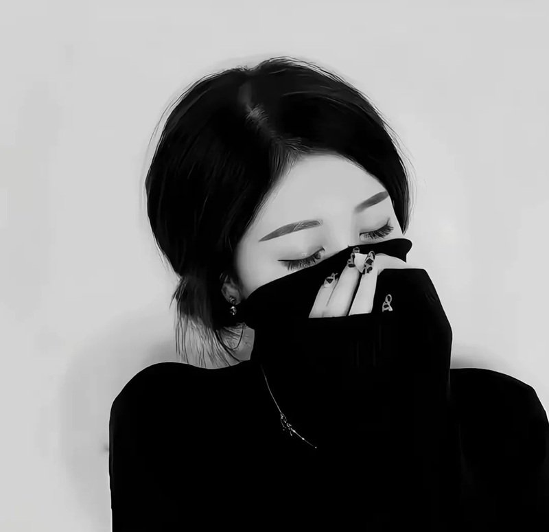 avatar nữ ngầu che mặt 5