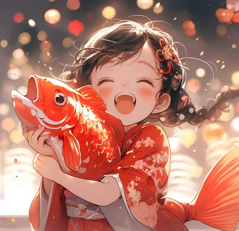 avatar tết anime nữ 9