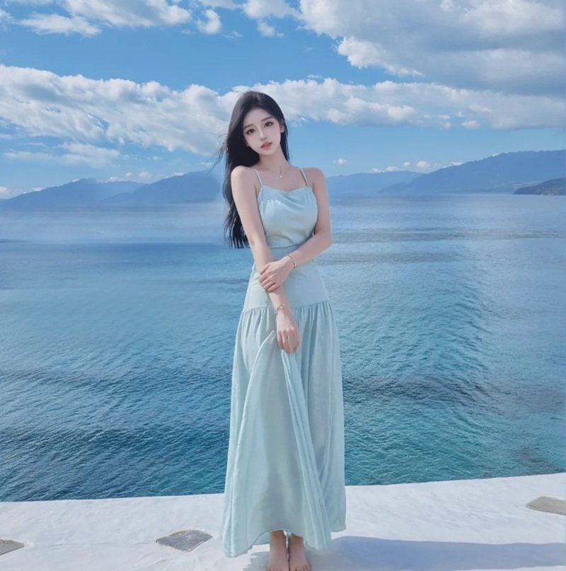 bầu trời xanh ảnh avatar đẹp cho con gái 16