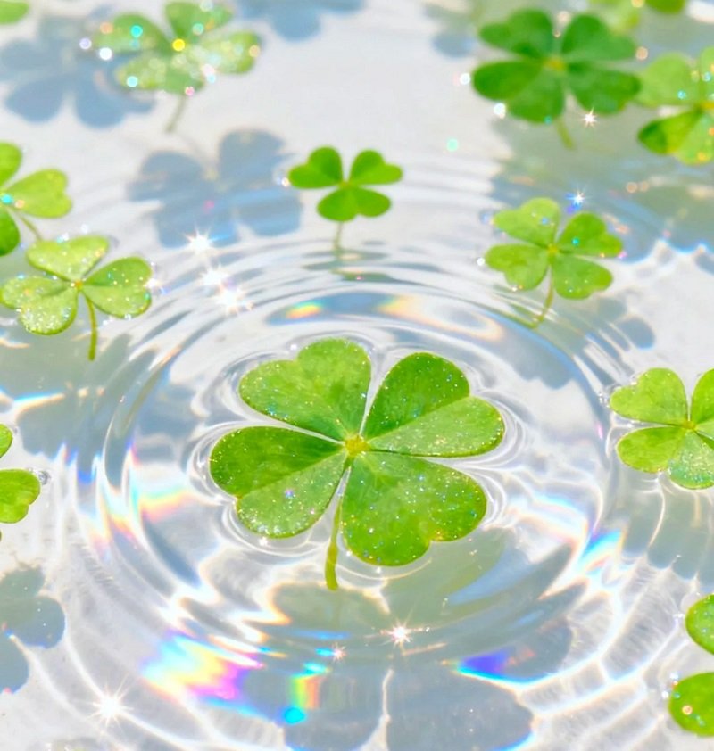 cỏ 4 la may mắn avatar đẹp 7