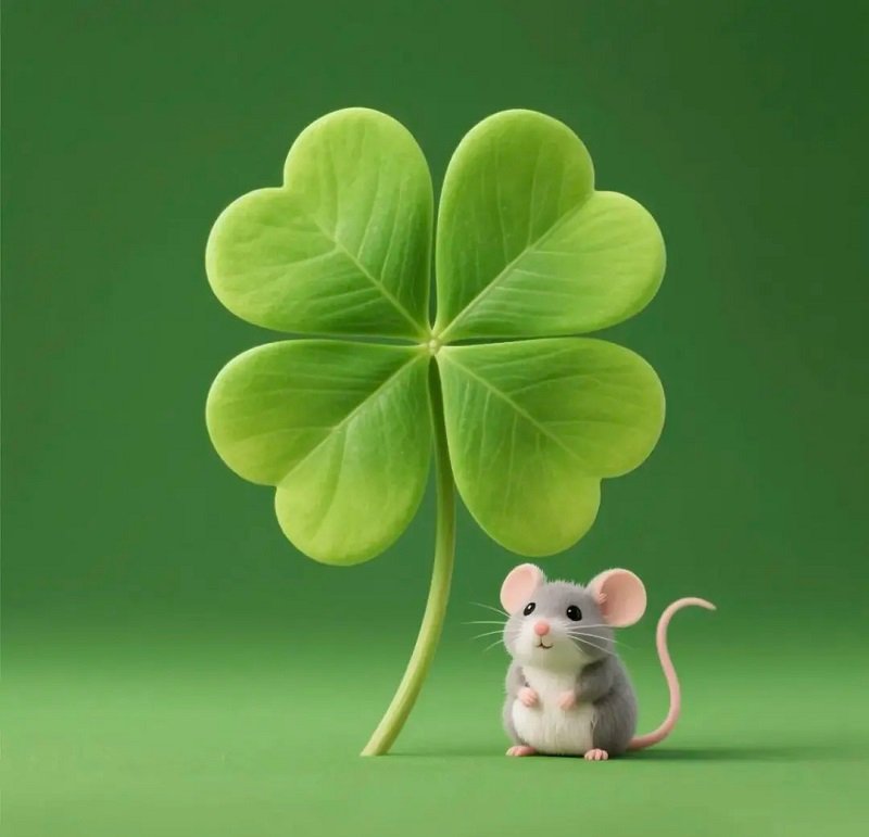 cute cỏ 4 lá may mắn avatar đẹp 6