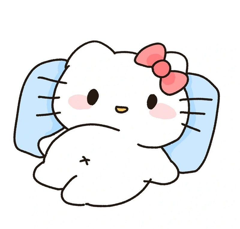 hello kitty hình ảnh cute avatar vô tri 4