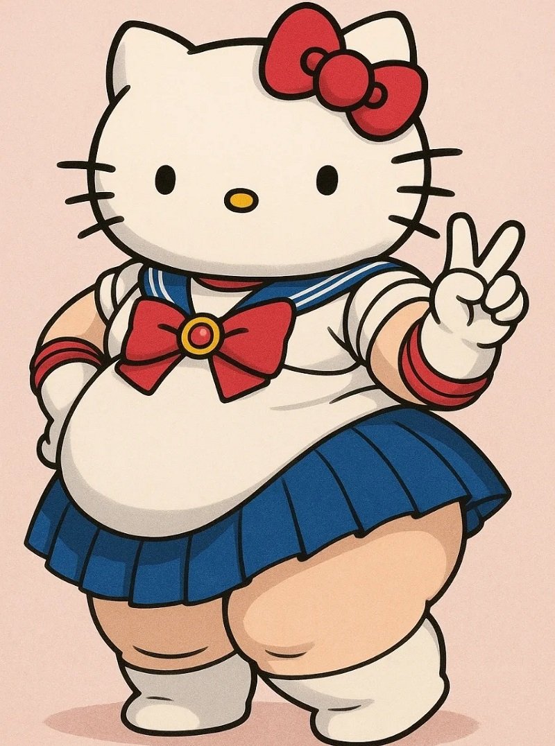 hello kitty hình ảnh cute avatar vô tri 9