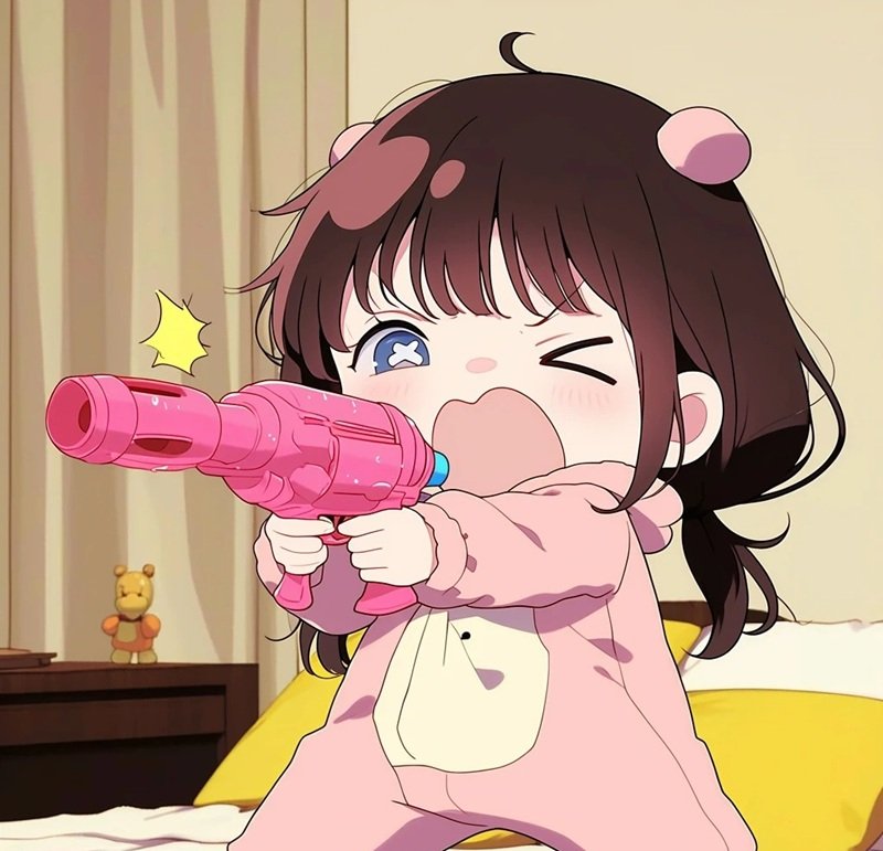 hình ảnh avatar cá tính nữ chibi 11