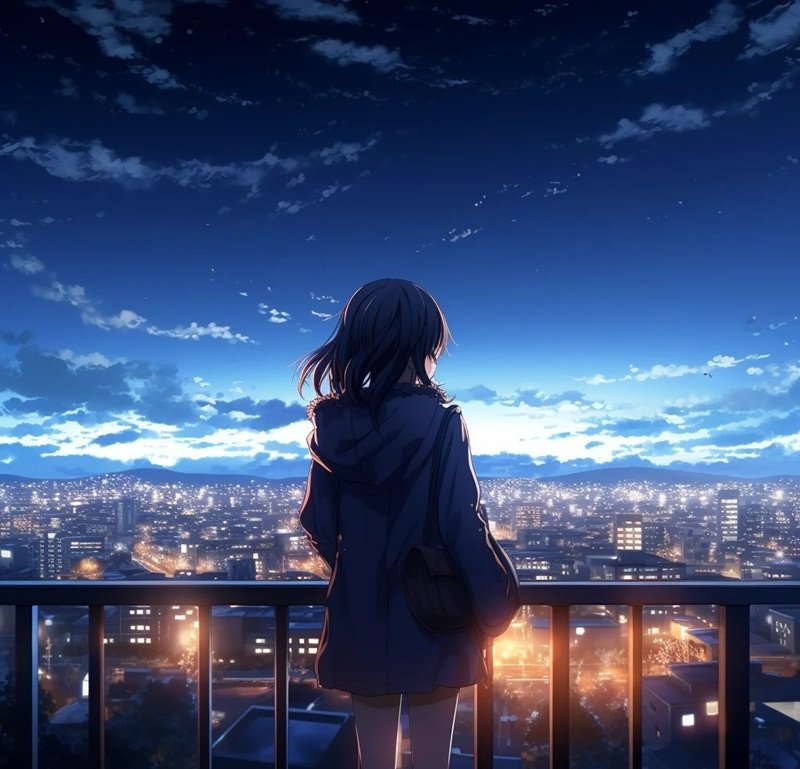 hình avatar buồn cô đơn nữ 2