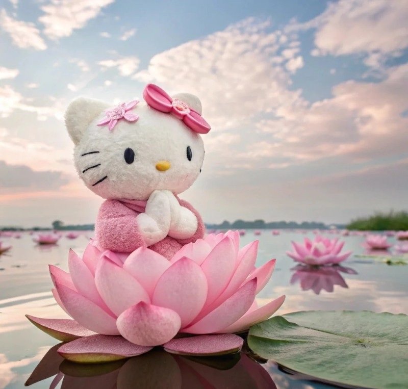 hình avatar hello kitty vô tri 1