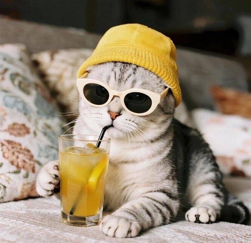 meme avatar mèo ngáo 8