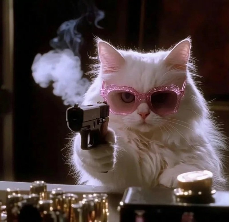 meme avatar mèo ngáo 9