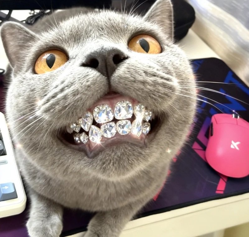 meme mèo cười 32