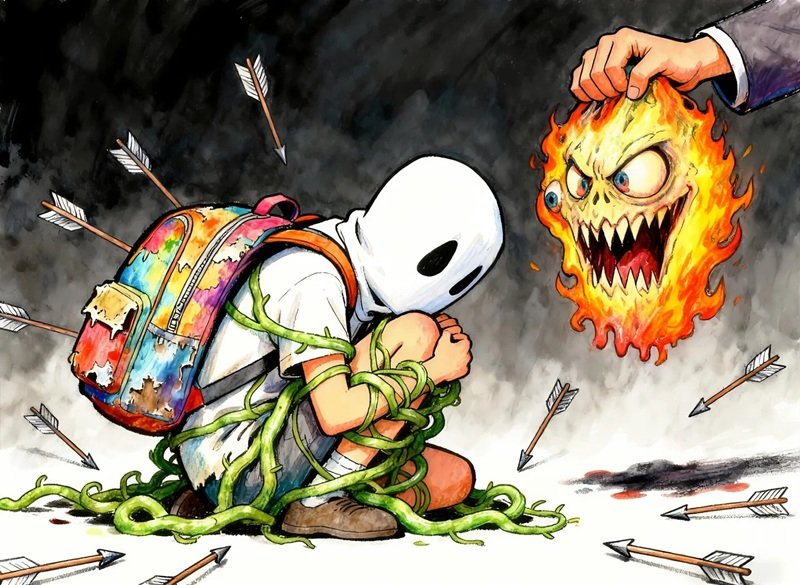 ảnh bạo lực học đường 15