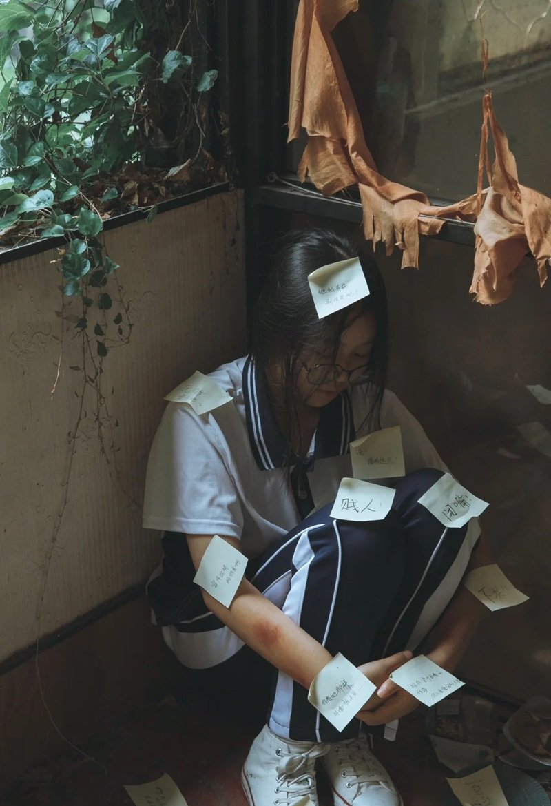 ảnh bạo lực học đường 5