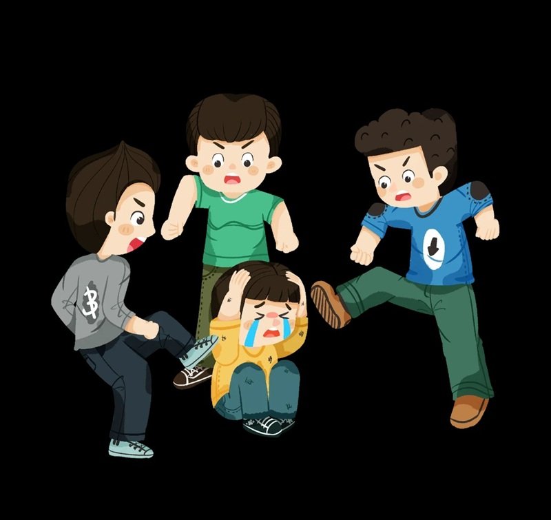 ảnh bạo lực học đường 5