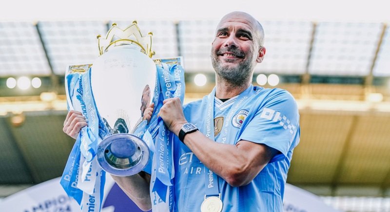 ảnh manchester city vô địch