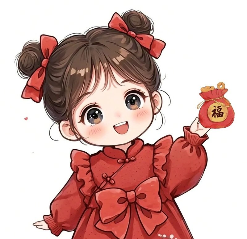 ảnh tết chibi 23