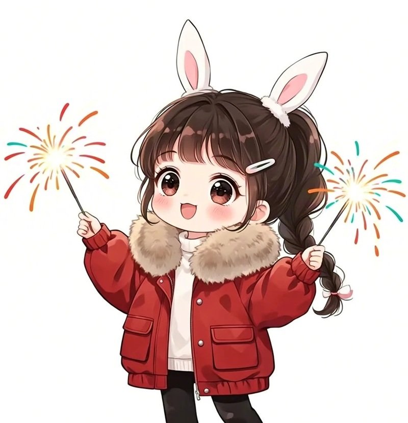 ảnh tết chibi 28