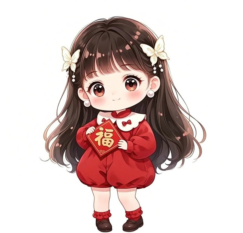 ảnh tết chibi 32