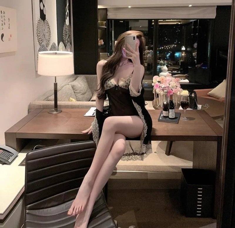 gái xinh mặc đồ ngủ 30