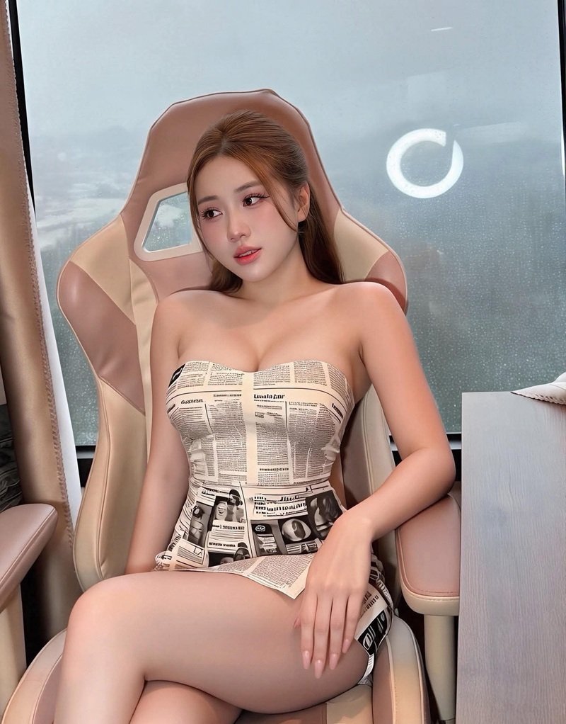 gái xinh mặc váy ngắn 23