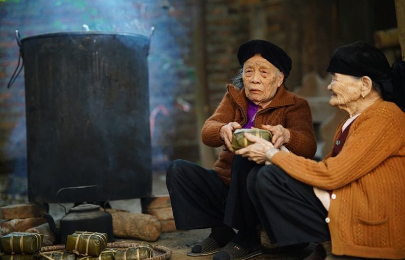 hình ảnh tết sum vầy