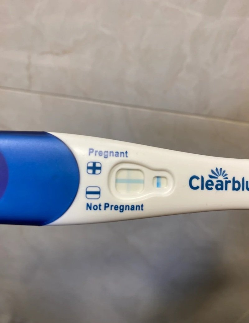 ảnh que thử thai 2 vạch 1