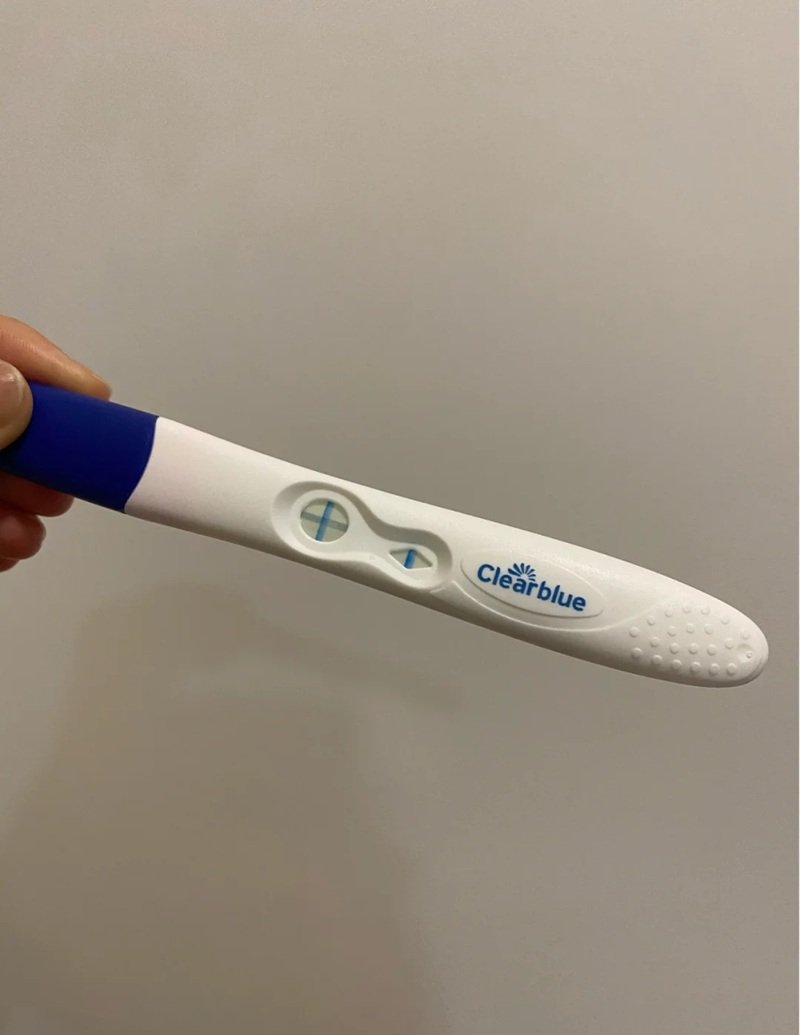 ảnh que thử thai 2 vạch 19