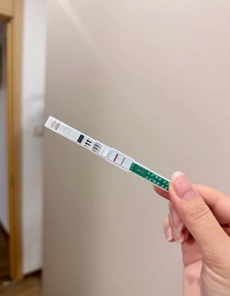 ảnh que thử thai 2 vạch 20