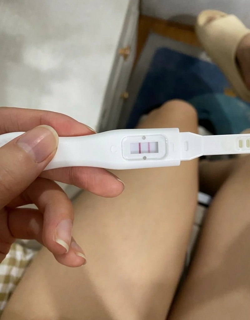 ảnh que thử thai 2 vạch 5