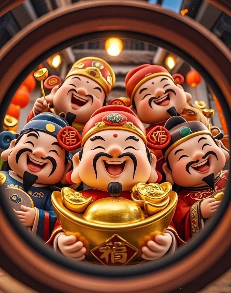 ảnh thần tài 13