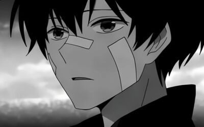 avatar đen trắng buồn 23