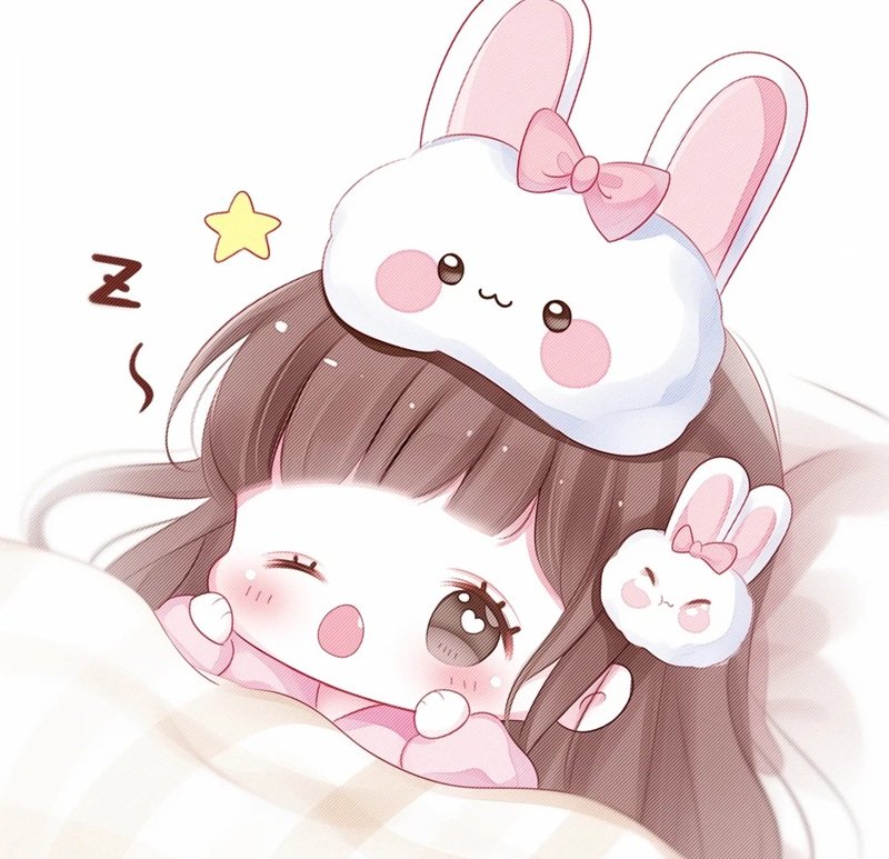 avatar đôi bff nữ chibi 15