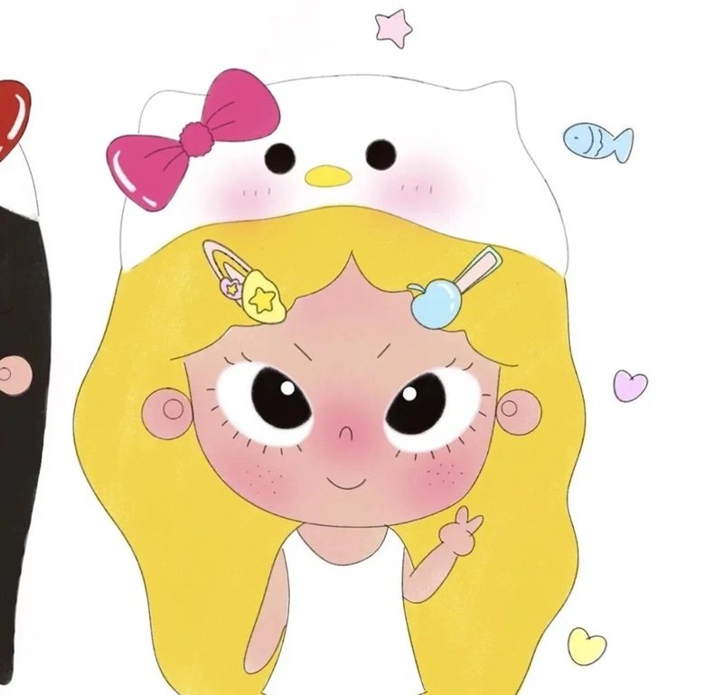 avatar đôi bff nữ chibi 33