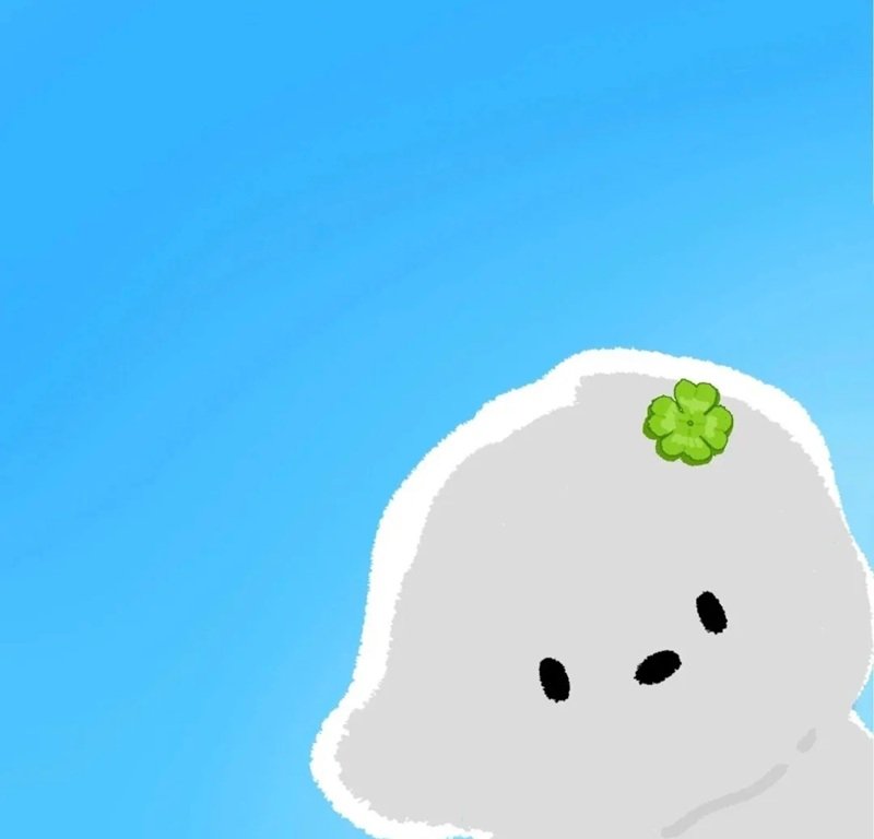 avatar màu xanh dương cute 18