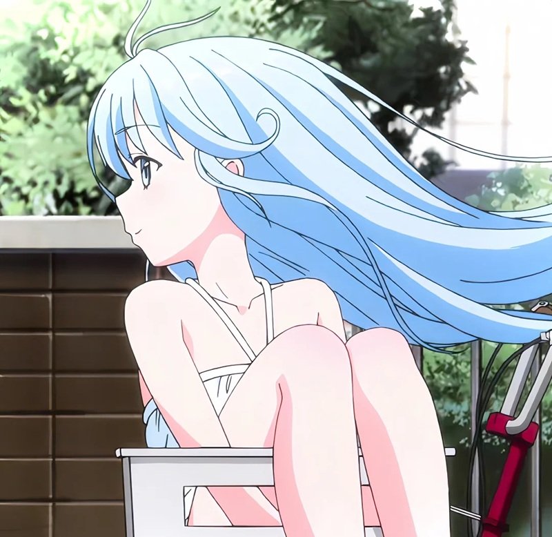 avatar màu xanh dương cute 22