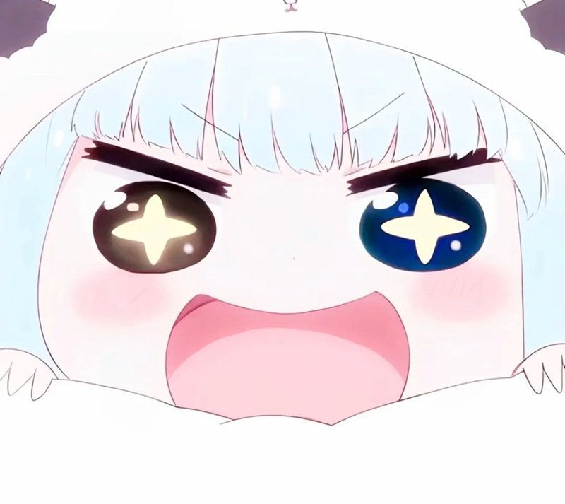 avt avatar màu xanh dương cute 18