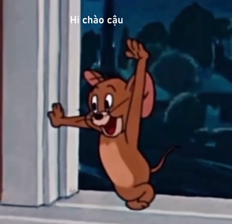 meme chào 15