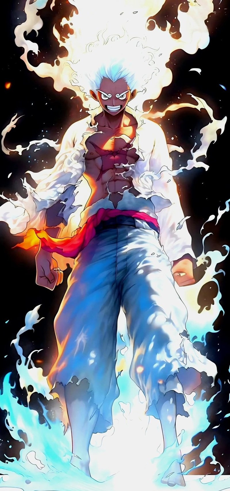 hình ảnh luffy gear 5 14