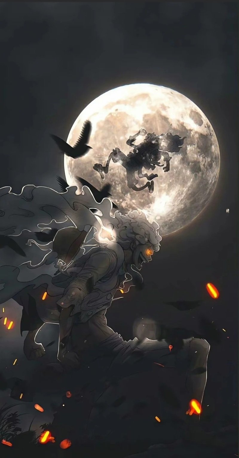 hình ảnh luffy gear 5 17