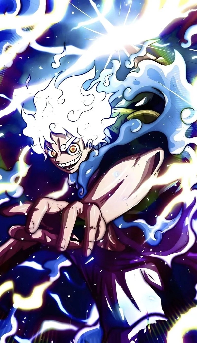 hình ảnh luffy gear 5 21