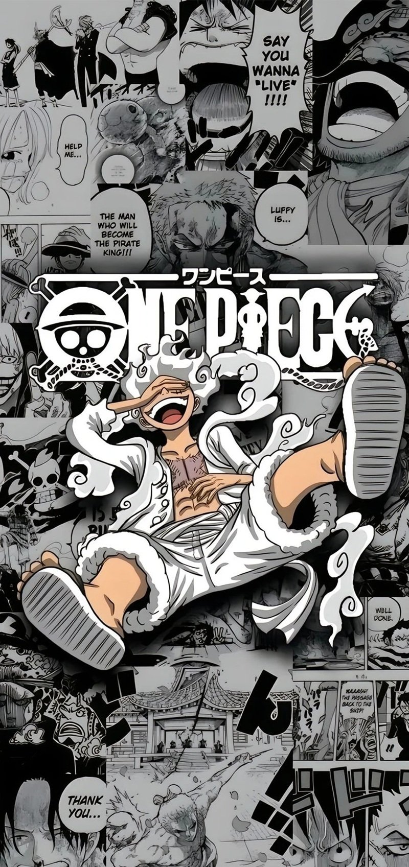 hình ảnh luffy gear 5 23