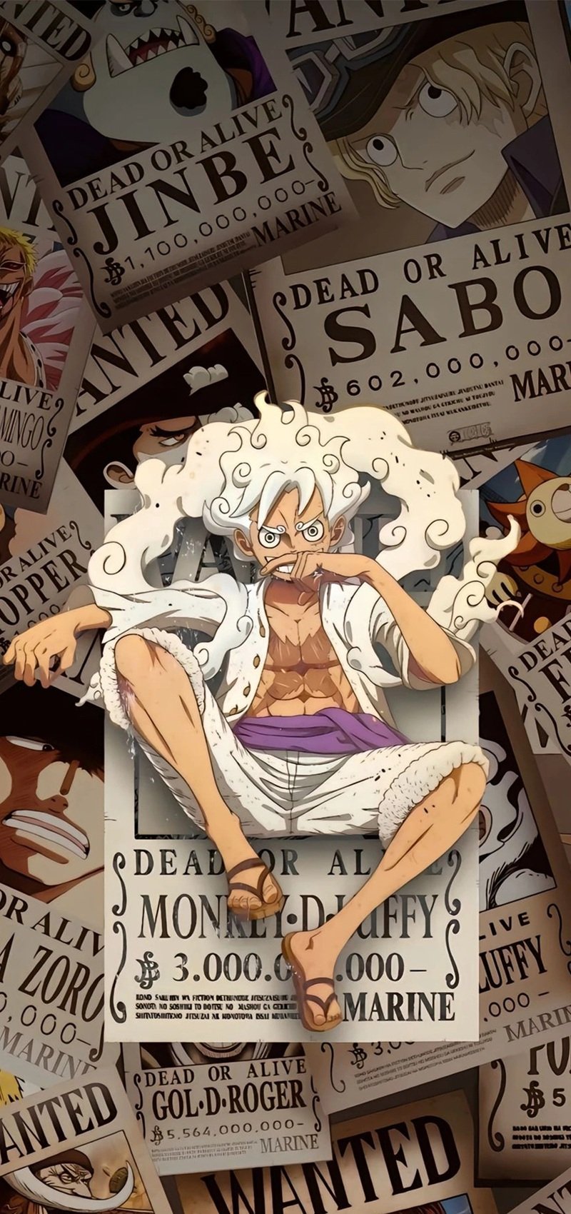 hình ảnh luffy gear 5 24