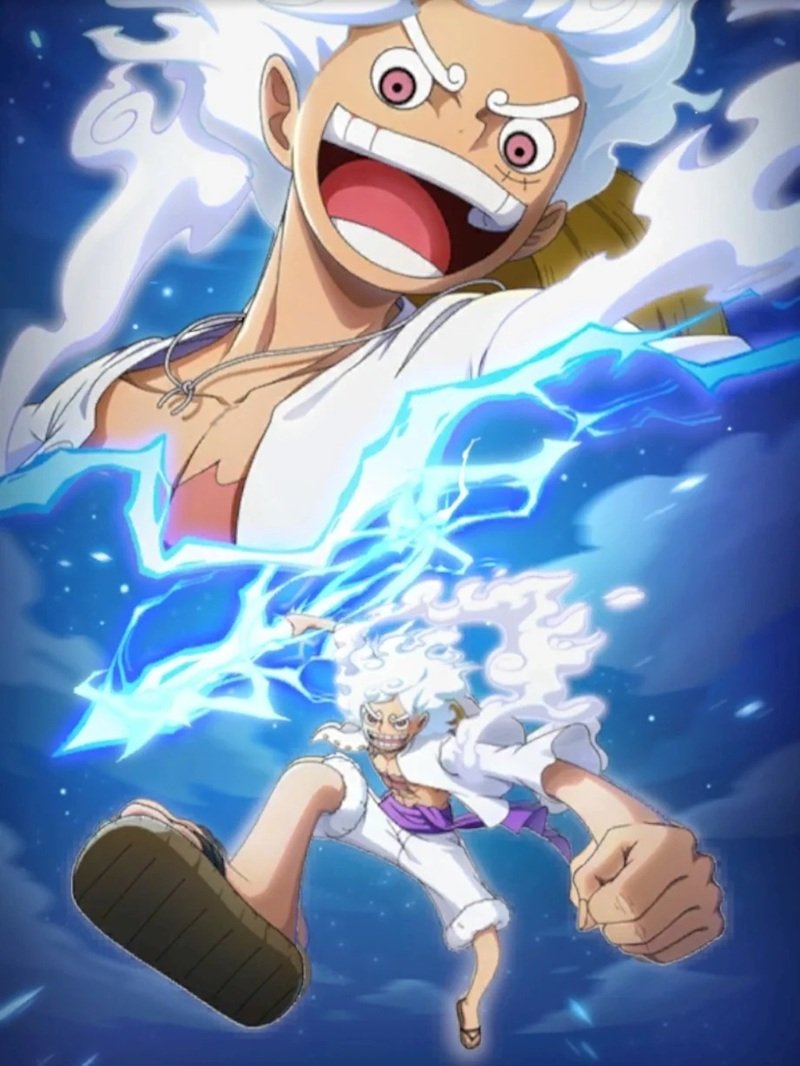 hình ảnh luffy gear 5 25