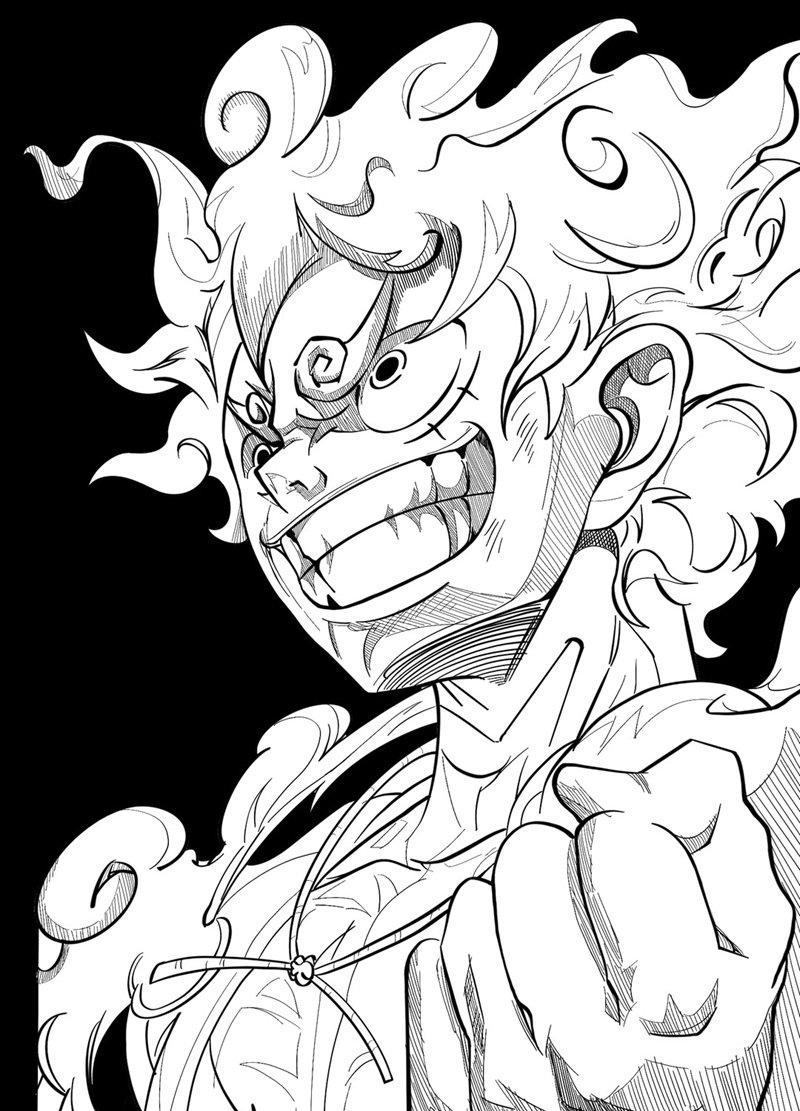 hình ảnh luffy gear 5 27