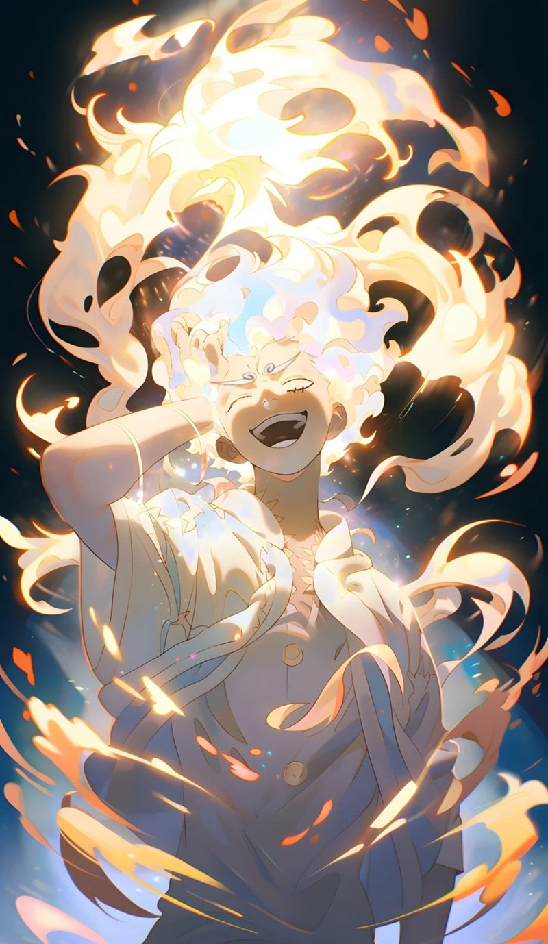 hình ảnh luffy gear 5 28