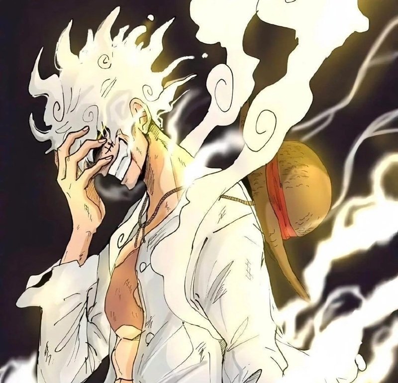 hình ảnh luffy gear 5 34