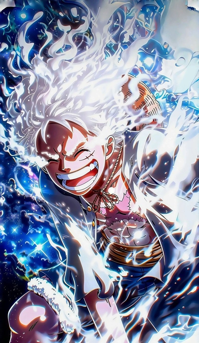 hình ảnh luffy gear 5 35